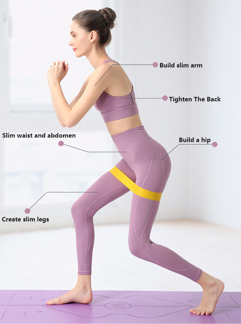Gym With Elastic Bands,fitness Training Equipment,yoga Resistance